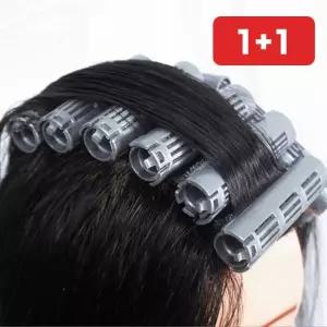 셀프 파마 롯드 헤어 클립 컬 웨이브 원터치 고정