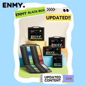 미루식 Enmy 블랙 박스 직접 액체 아크릴 마커 종이 24-80 색상 소프트 헤드  그림 펜 DIY 페인트