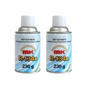자동차 에어컨 냉매 가스 보충 R134a mk냉매 2캔(충전도구 별도구매)