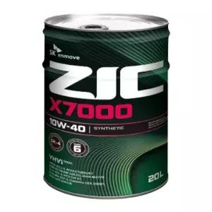ZIC X7000 10W40 20L CJ4 CK4 유로6 디젤엔진오일