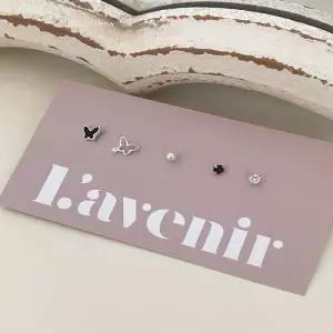 (made lavenir) fly earring set