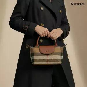 미르바네스 라탄 콤비 미니 크로스&핸드백 1695