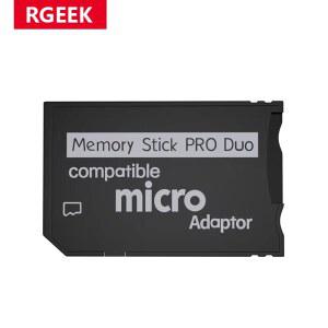 미니 메모리 스틱 프로 듀오 카드 리더기 새로운 마이크로 SD TF-MS 카드 어댑터 지원 액세스 2GB 메모리 SD 카드 및 16GB TF 카드