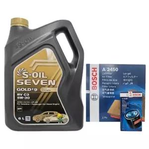 올란도 2.0 디젤 엔진오일세트 세븐골드 RV C3 5W30 6L O0109-A2450