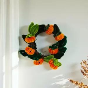 가을 감 모루 리스 DIY키트 체험 인테리어 벽장식