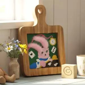 3D 라그라스 체이싱 레빗 프리저브드 우드 액자 DIY키트 체험