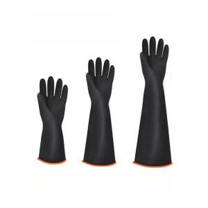 내열 고무 장갑 실리콘 고온 화상방지 바비큐 위생 화상 설거지 온수 35CM/1쌍 바베큐