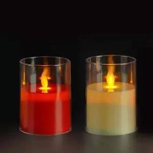 장식용품 PBK733P6 LED 다용도 리얼양초(소)-8cm