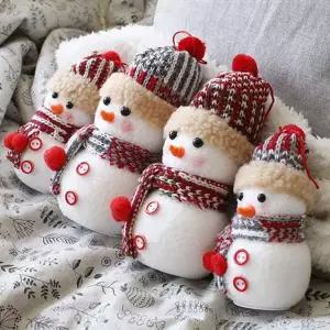 크리스마스 JYF582W7 트리 장식 인형 눈사람 걸이 트리 소품