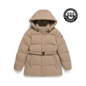 내셔널지오그래픽 여성 에그레타 중기장 구스 다운 패딩 점퍼 N244WDW170 1651916