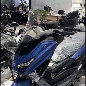 아이맥스125 윈드 스크린 미러 풀세트 투명 실드 튜닝 프론트 착한스쿠터 1 65CM