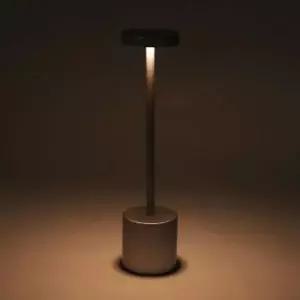 미드나인 WWU538P9 무선 터치 테이블스탠드 무드등 램프 실버