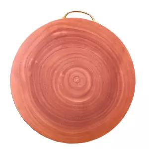 원목 원형 도마 고급 서빙 손잡이형 주방용 두꺼운