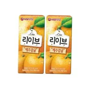 아이음료 서울우유 리이브 제주감귤 x 48입 190ml