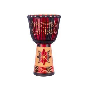 젬배 초보자용 나무 염소 핸드 미니 도장 악기 전통적인 연습용 잼베 12 13