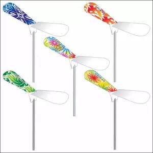 홀씨 헬리콥터만들기 되돌아오는 부메랑 비행기 풍력 바람 장난감 헬기 (5인용 2세트)