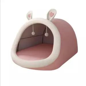 동굴 텐트 집 쿠션 유아 놀이터 인테리어 아이 어린이 애견 강아지집 침대 동물 따뜻한