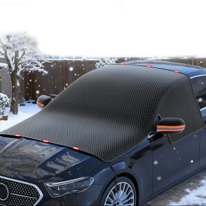 야외 자동차 앞유리 눈막이 자석식 겨울 창문 눈덮개 외장 부품용 범용