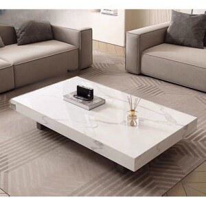 대리석 테이블 거실 사각 책상 바르셀로나 모듈 120x60x40cm 천연대리석 로브로