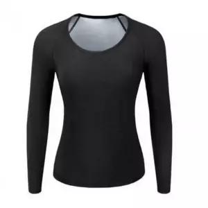 트레이닝상의 여자 짐웨어땀복긴팔 여자트레이닝긴