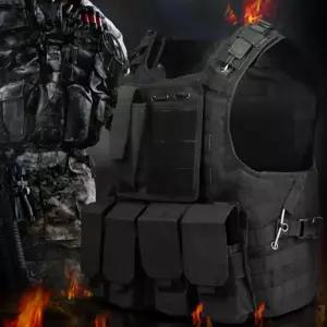 방탄조끼 방탄복 배틀 서바이벌 군용 전투 KIC8+3uPs
