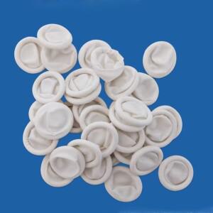 20/50Pcs 손가락 끝 보호대 장갑 시계 수리 도구 천연 고무 멸균 일회용 파우더 프리 침대 부품