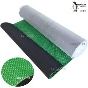 DELUXE 도트 고무판 깔판 1롤 (녹색) 충격흡수 미끄럼방지 고무깔판 바닥재 발판