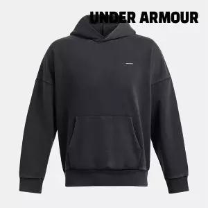언더아머 후드티 /a2- 1386552-001 / 남성 UA 헤비웨이트 플리스 워시 오버사이즈