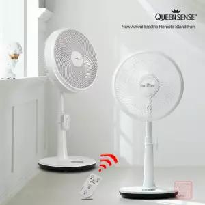 퀸센스 14 리모컨 스탠드 서큘레이터 선풍기 5엽날개 가정용 써큘레이터 사무실 식당
