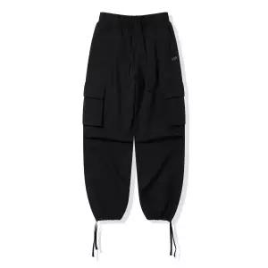 코드그라피 CGP 와이드 카고 트레이닝 팬츠 블랙 CBEUUTP303BK 130080