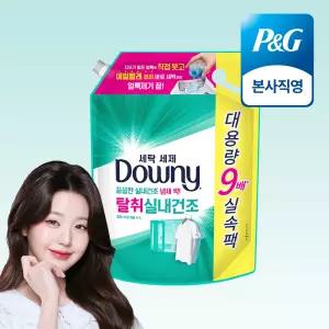 다우니 프리미엄 세탁세제 액체형 탈취실내건조 리필 4.1L 1개