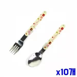 [골드스마일]WL 캐릭터 어린이 숟가락 포크세트 x10개 스푼