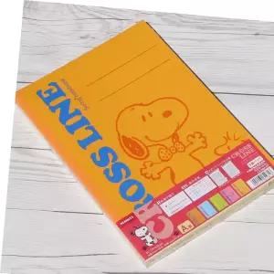 나카바야시 B5 5권/팩 스누피 크로스라인 58A-5P