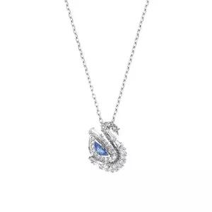 스와로브스키 5723389 Swan 스완 블루 펜던트 목걸이