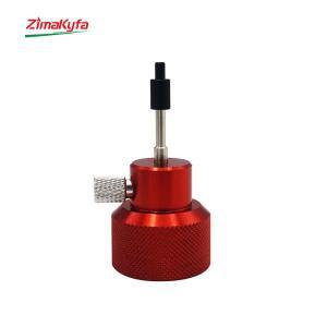 매거진 프로판 그린 가스 리필 충전 어댑터, 콜맨 탱크용, 실리콘 오일 포트 포함