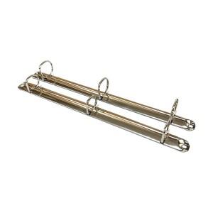 285 금속 D자형 링 바인더 클립 2/3 분리형 느슨한 잎 데이터 북 앨범 일기 노트북용 A7