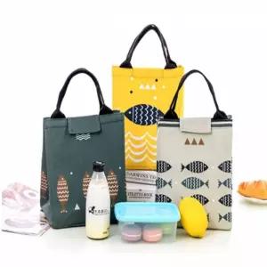 보냉 보온 쿨러백 생선 모양 디자인 물고기 A타입 피크닉용 휴대용 가방