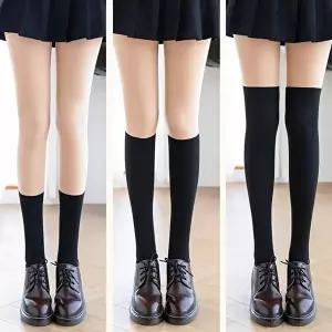 골프양말 투톤 골드 양말 반양말 페이크 니삭스 스타킹+속바지