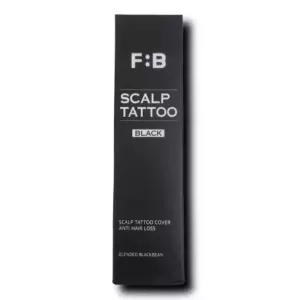 포뷰트 두피 타투 정수리 헤어라인 커버 블랙 15g 1개