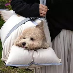 [셀러허브 스포츠레저]반려견 외출용 이동가방겸 카시트 A913358 강아지백팩