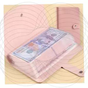 지폐 수집 보관 앨범 화폐 정리 수납 케이스 투명 포켓 보호함