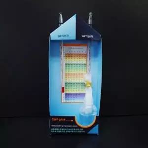 물이 증발하는 정도로 건습구 습도계만들기 5세트