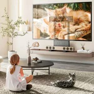 마운트피아 MP-9 86인치 70kg 대형TV거치대 데스크TV스탠드 가정용스탠드