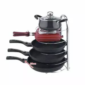 리빙 RMD457O7 후라이팬 5단 정리대 프라이팬 선반