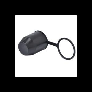 블랙 견인 바 볼 푸시 인 타입 커버 캡  자동차 히치  트레일러 보호 EIG88  RV 적합