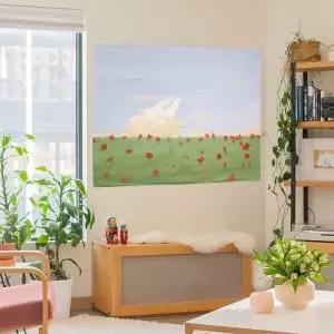 대형 패브릭 포스터 유화 지평선 M 인테리어소품 벽장