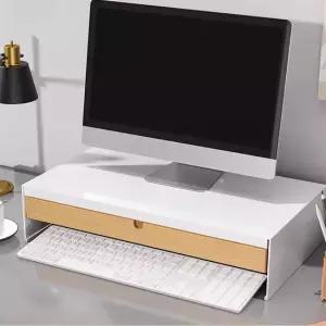 비카 루그나 모니터받침대+서랍장 47x26cm 모니터스탠드 커피캡슐보관함 모니터거치대