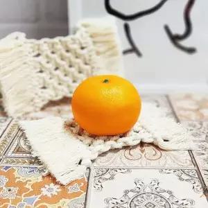 로프 코스터 양쪽 술 컵받침 진열대 찻잔받침대 소품