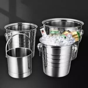 와인용 얼음버킷 술잔 쿨링 스테인리스 아이스통 샴페인 양주 아이스박스