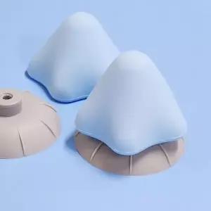 흡착 실리콘 마사지기 오각별 마사지볼 지압기 등마사